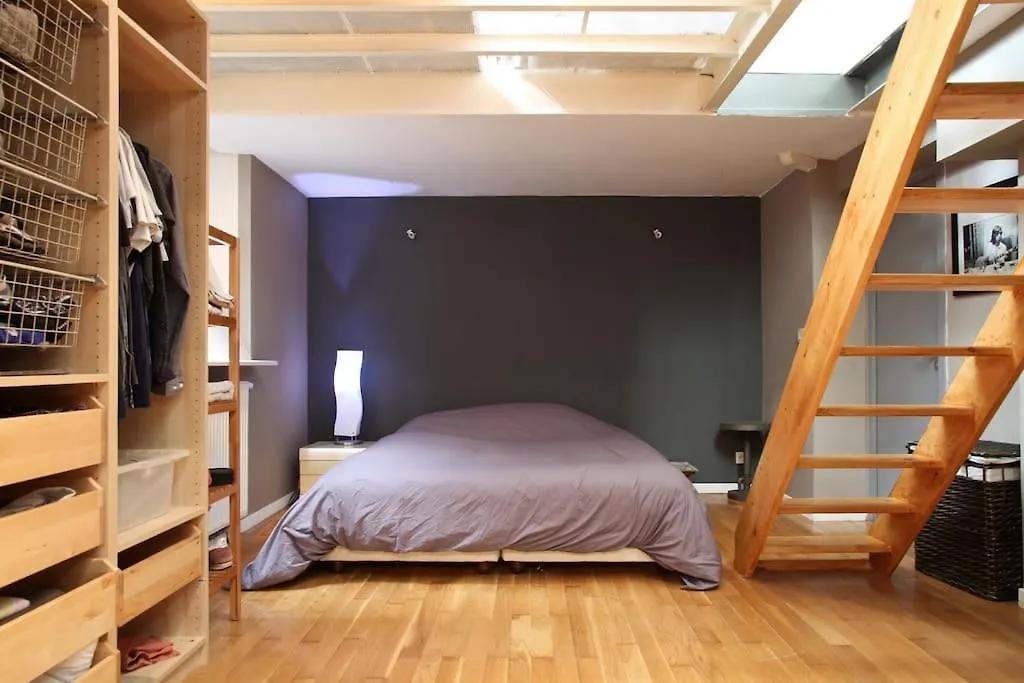 דירה Unique Loft In Paris Near Parc De La Villette